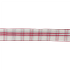 2.5” x 10 Yds. Ribbon (Set of 2) Wired Cotton