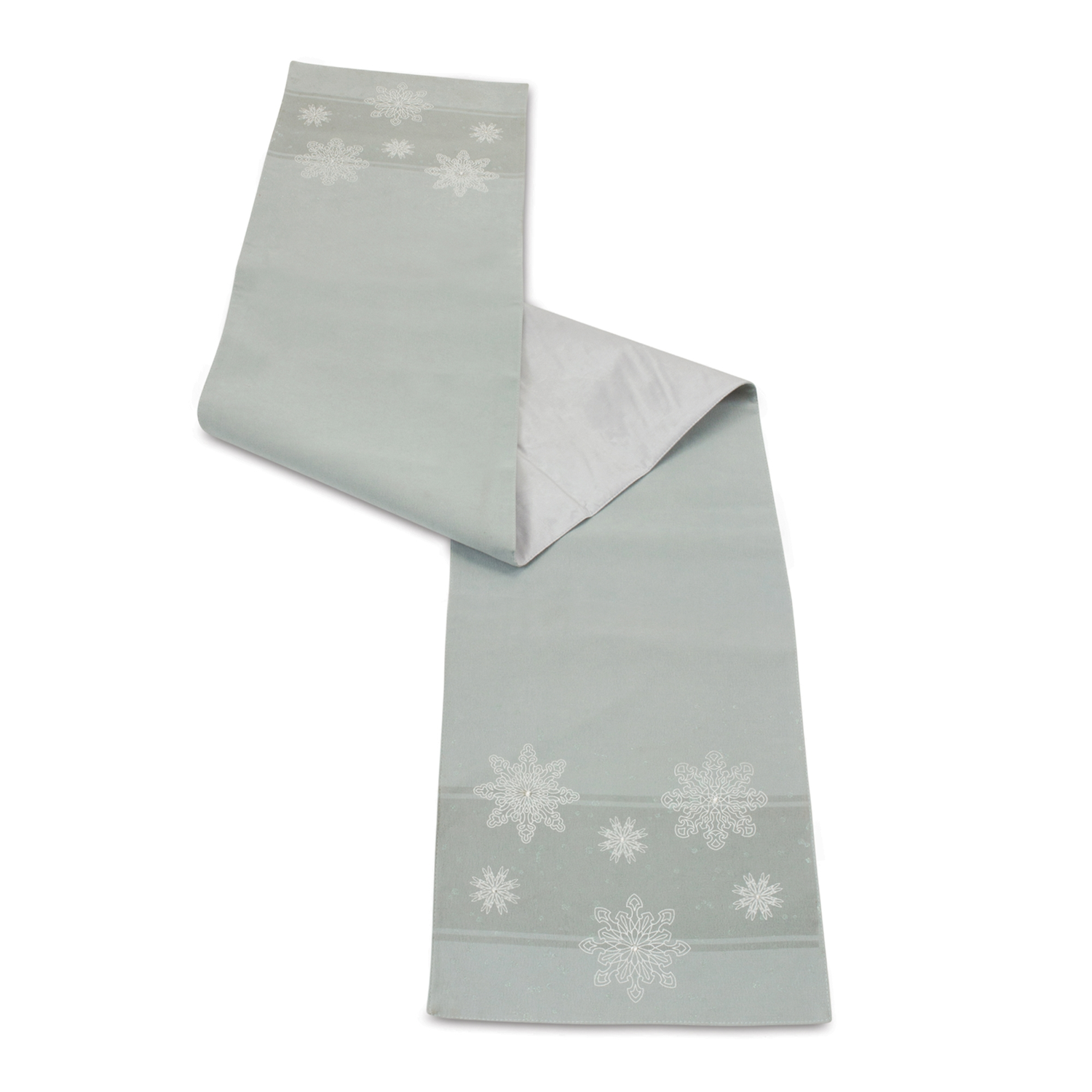 Snowflake Pattern Runner 72"L x 12.5"W Polyester