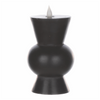 Simplux LED Designer Candle w/4 and 8 Hr Timer (Set of 2) 3.5" x 5.5"H Wax/Plastic (Requires 2 AA Ba