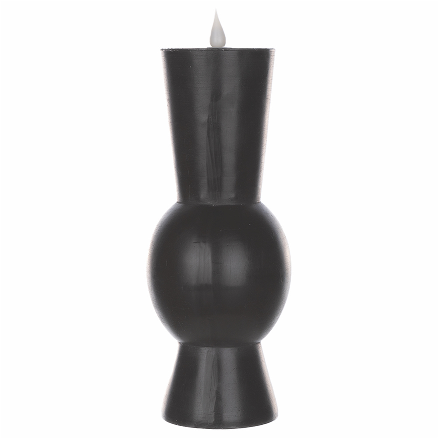 Simplux LED Designer Candle w/4 and 8 Hr Timer (Set of 2) 3.5" x 9.25"H Wax/Plastic (Requires 2 AA B