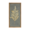 Framed Fern (Set of 2) 14"L x 27.5"H Wood/Paper