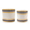 Basket (Set of 2) 14"D x 13"H, 16"D x 15.5"H Cotton