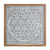 Wall Art (Set of 2) 19.5”SQ Wood/Paper