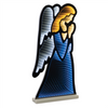 Angel Infinity Light 24.5”H Acrylic UL Plug Included