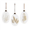 Ornament (Set of 12) 5.5”H Glass