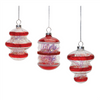 Ornament (Set of 12) 4”H Glass