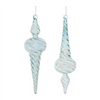 Drop Ornament (Set of 12) 9.5”H Glass
