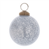 Slate Blue Soda Lime Glass Ball Ornament (Set of 6)