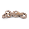 Chain Link Decor 11”L Sandstone