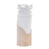 Rook Chess Piece (Set of 2) 11”H Wood