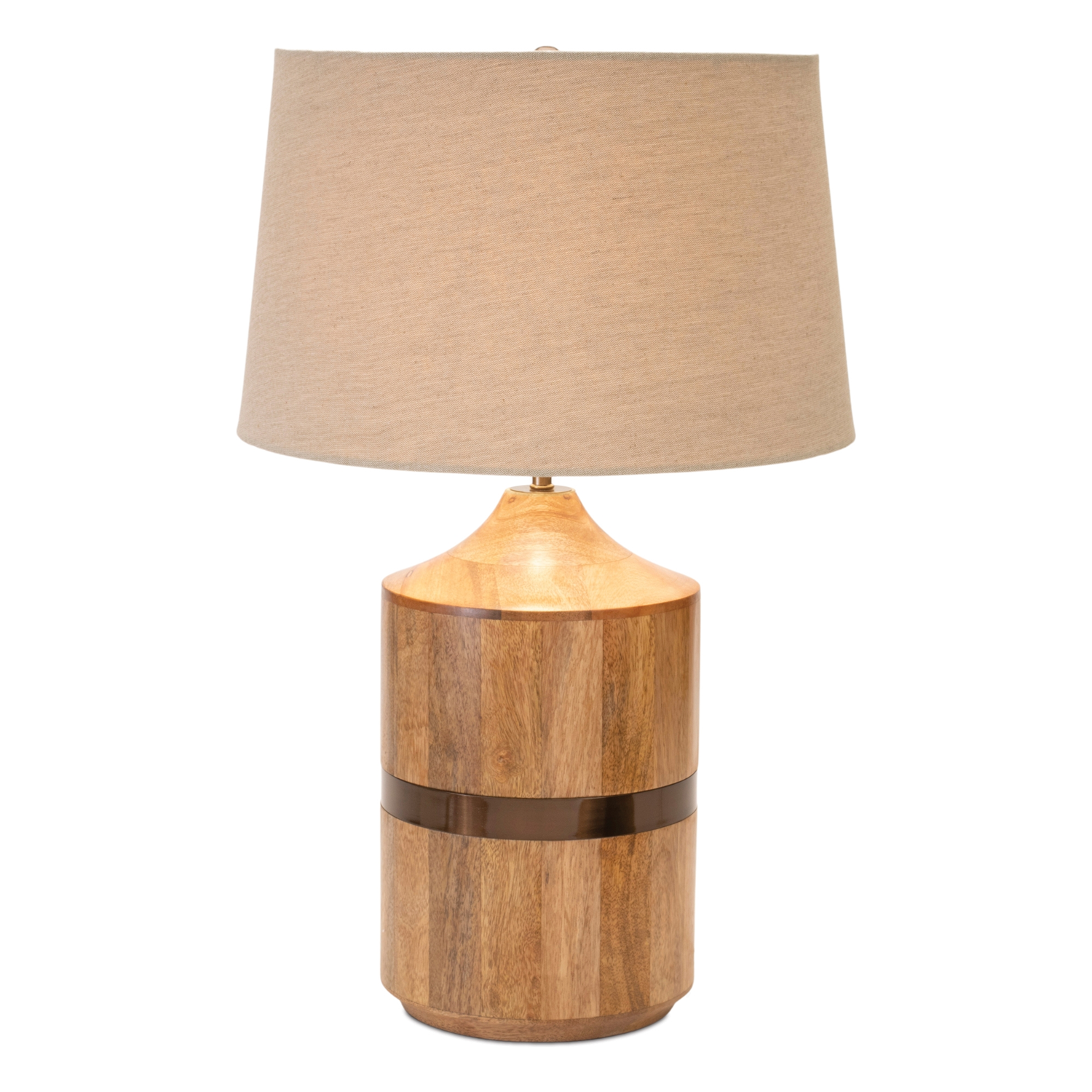 Table Lamp 22.5”H Wood