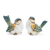 Bird (Set of 6) 3”H Terra Cotta
