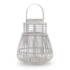 Lantern 12.5"D x 14.5"H Rattan/MDF