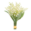 Lily of the Valley Bundle (Set of 4) 11.5"H Polyester/Plastic