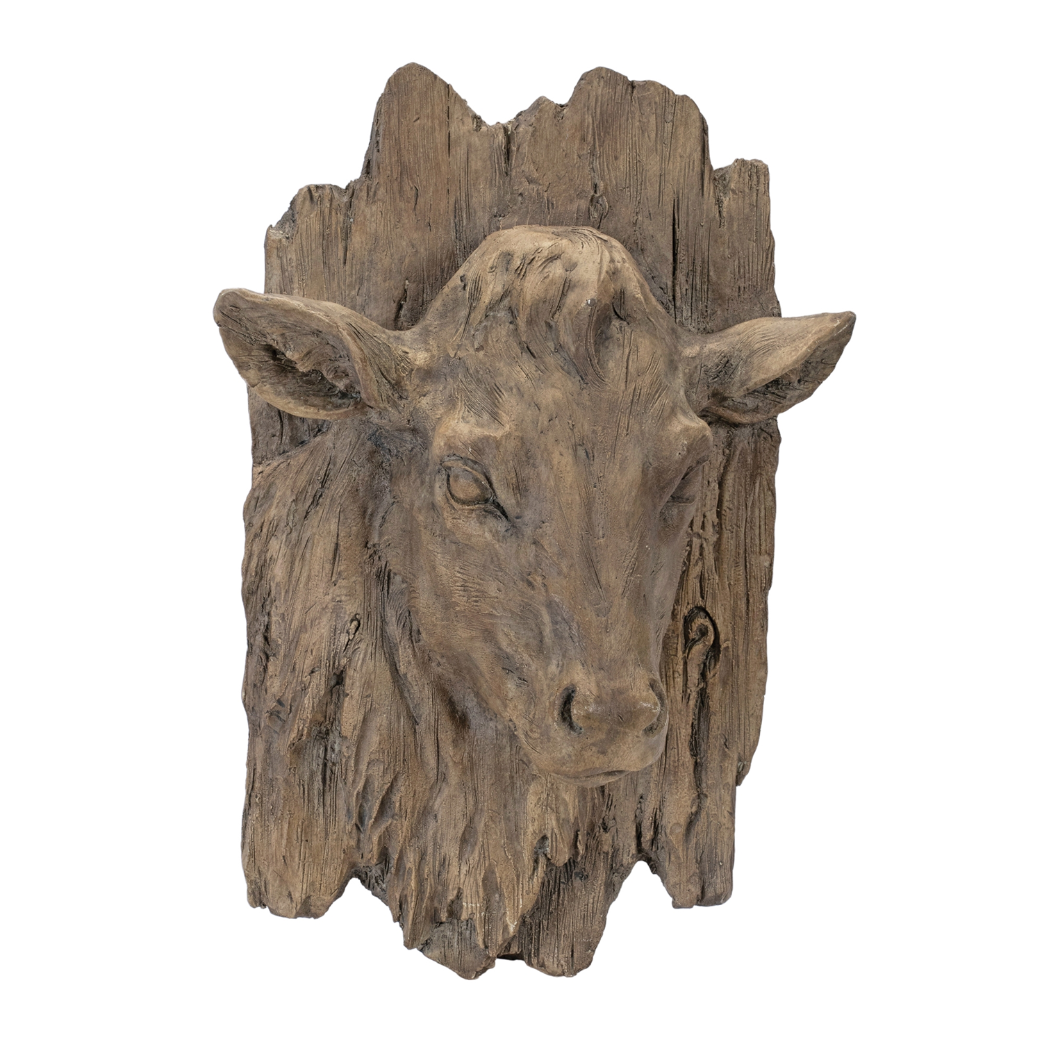 Cow Plaque 10.5"L x 16.5"H Resin