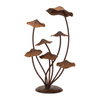 Mushroom Décor 17”H Iron