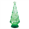 LED Tree 12”H Plastic 3 AA Batteries Not Included/USB Cord Included 6 Hr Timer