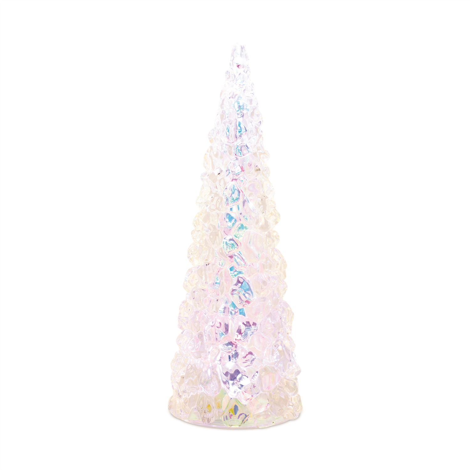 LED Tree 13.5”H Plastic 3 AA Batteries Not Included 6 Hr Timer