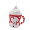 Cup Ornament (Set of 12) 3.5”H Clay Dough
