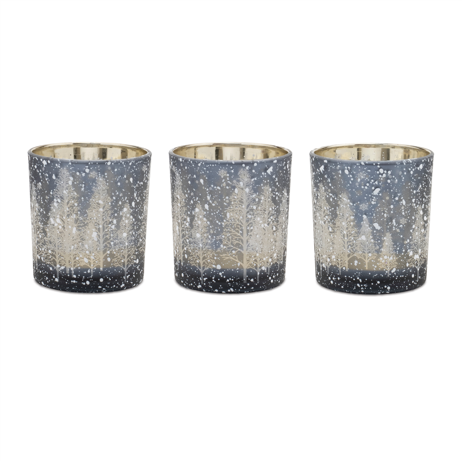 Votive Holder (Set of 3) 3”H Glass