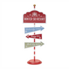 Dog Ski Resort Sign 33.5"H