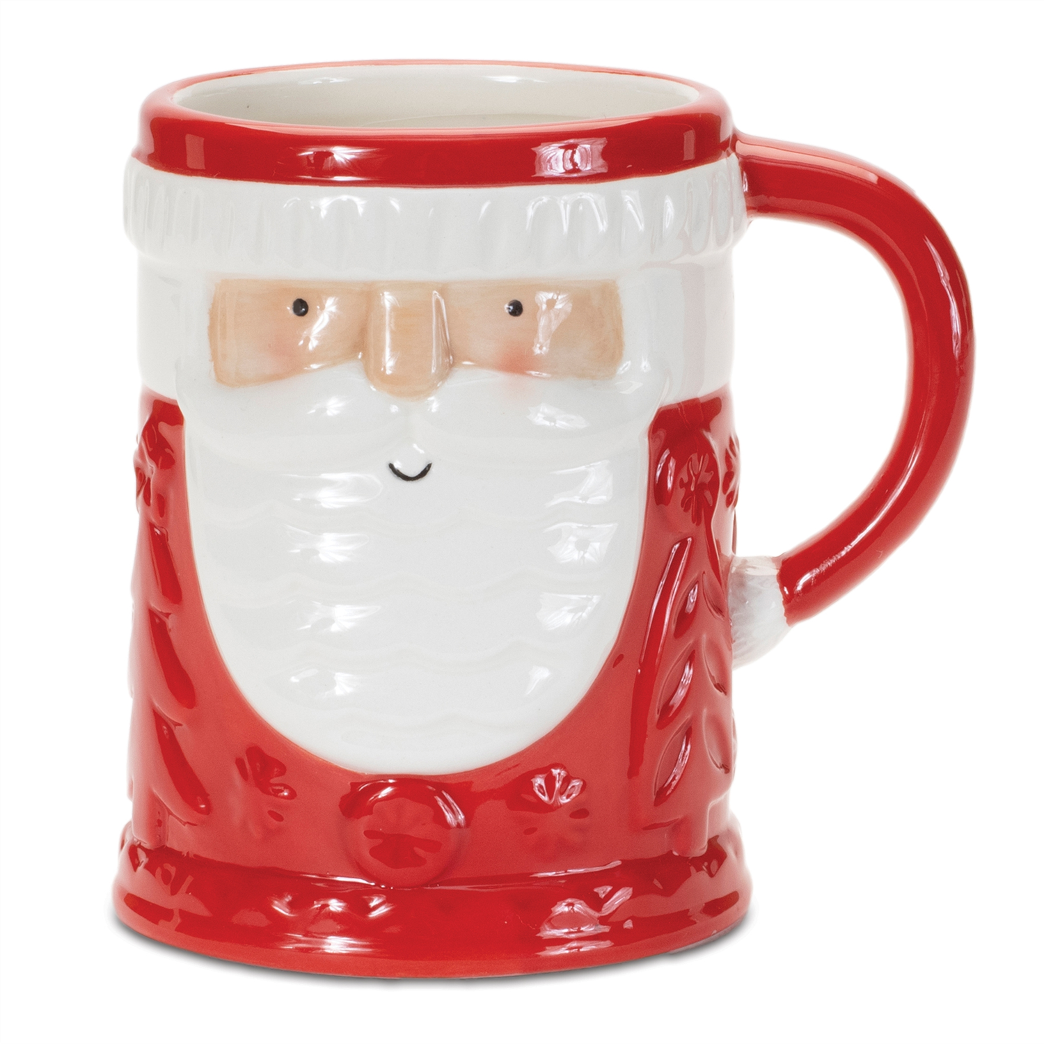 Santa Mug (Set of 2) 4.5”H Dolomite