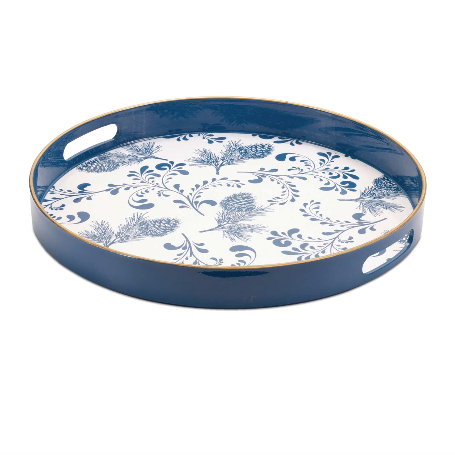 Round Tray 13.5"D x 1.5"H Plastic