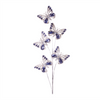 Butterfly Spray (Set of 2) 30”H Plastic