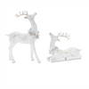 Deer (Set of 4) 3.25"H, 7"H Resin