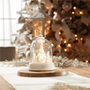 LED Rotating Globe w/Santa and Sleigh 8.5”H Plastic 3 AA Batteries Not Included/USB Cord Included 6