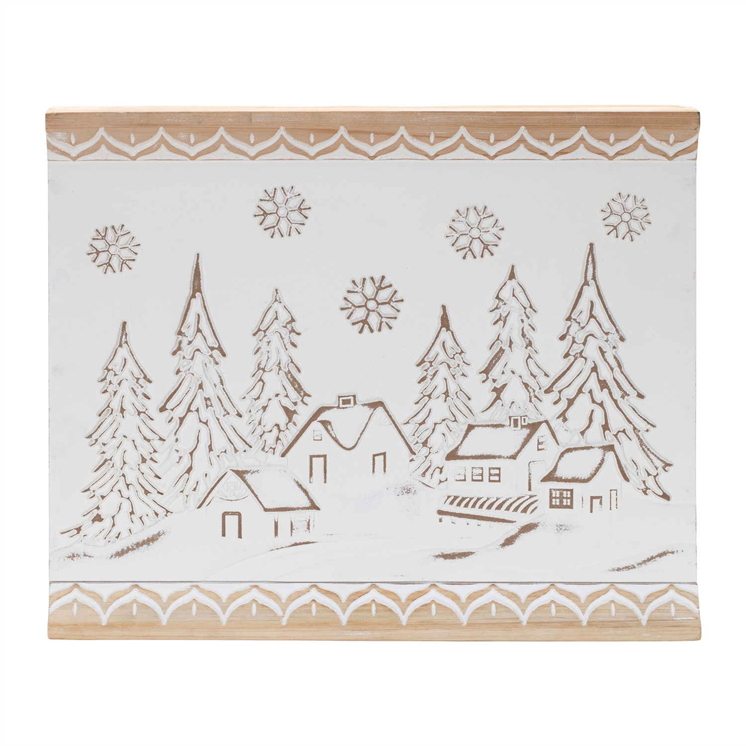 Christmas Wall Art 19"L x 16"H Wood/MDF