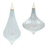 Ornament (Set of 6) 4.5"H, 6"H Glass