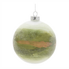 Ball Ornament (Set of 6) 4”D Glass