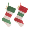 Stocking (Set of 2) 19”H Wool/Acrylic