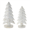 Tree (Set of 2) 9"H, 11"H Resin