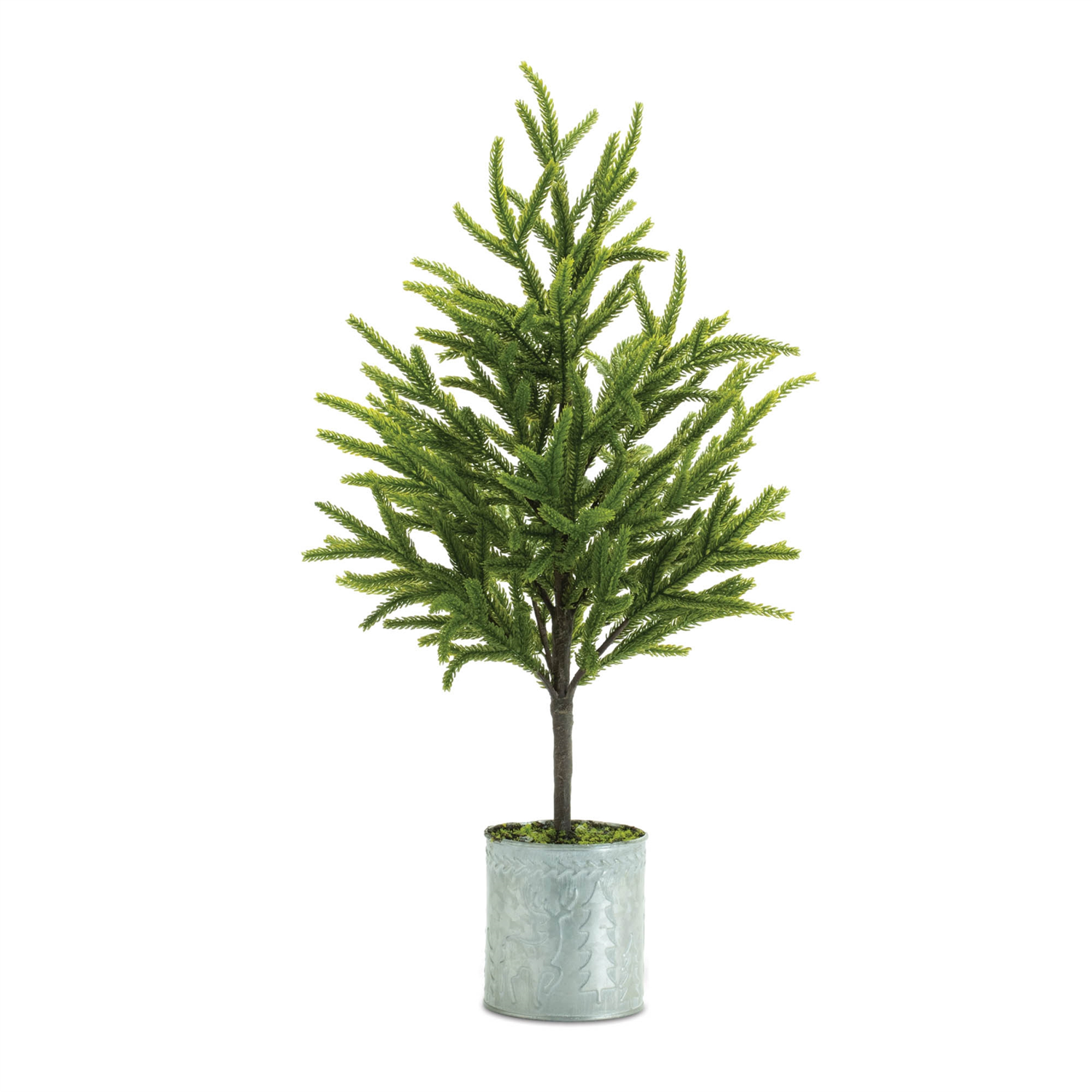 Potted Mini Tree (Set of 2) 23”H Plastic