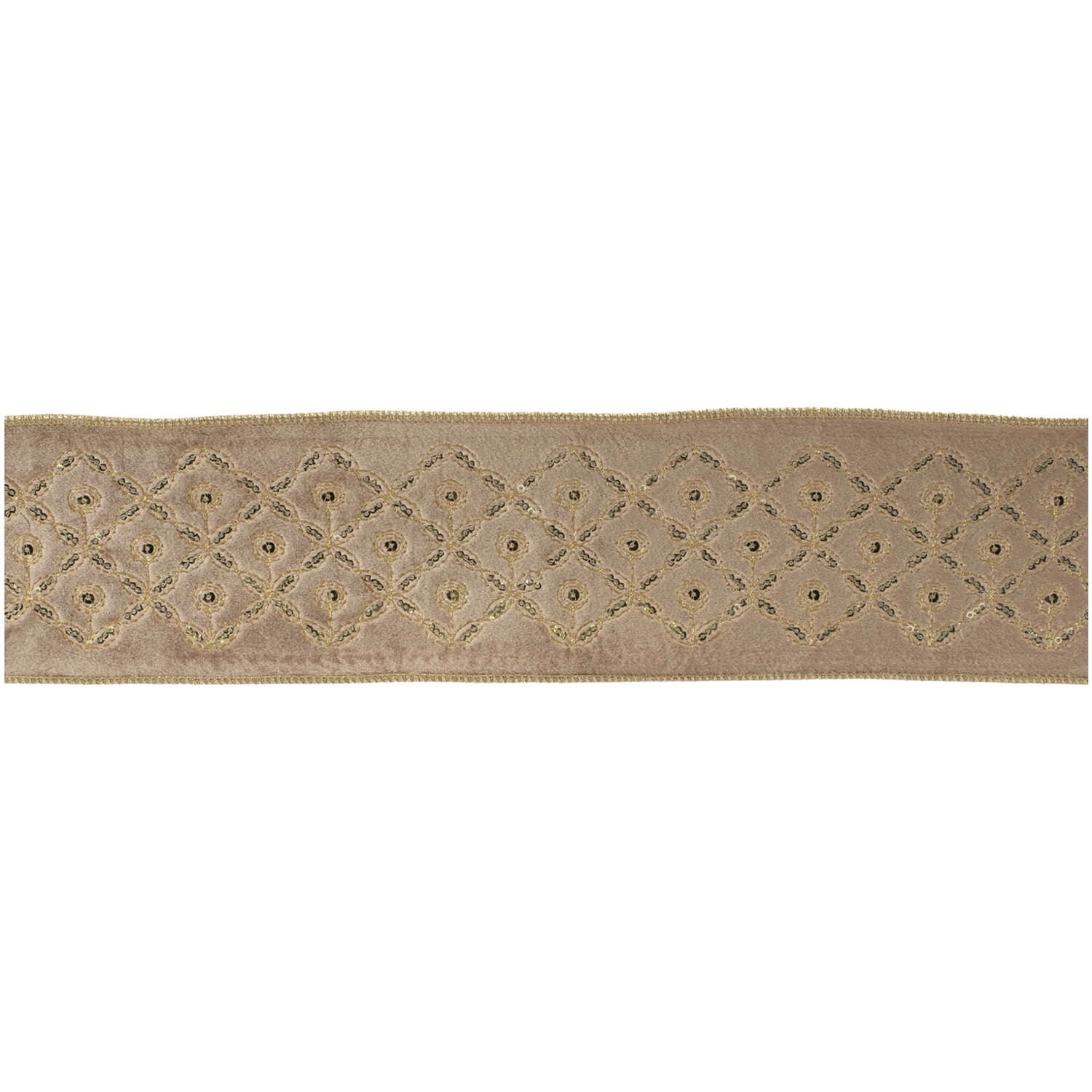 4" x 5 Yds. Wired Polyester