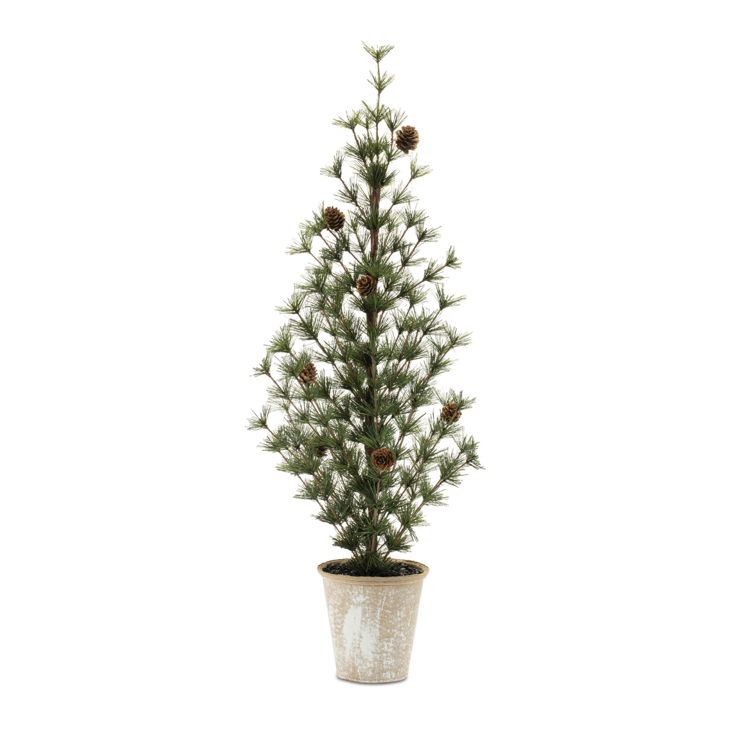 Potted Mini Tree (Set of 2) 31”H Plastic