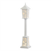 Lamp Post 48”H Wood 3 AA Batteries Not Included/USB Cord Included