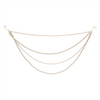 Chain and Bead Garland (Set of 2) 27"L x 12"H Plastic