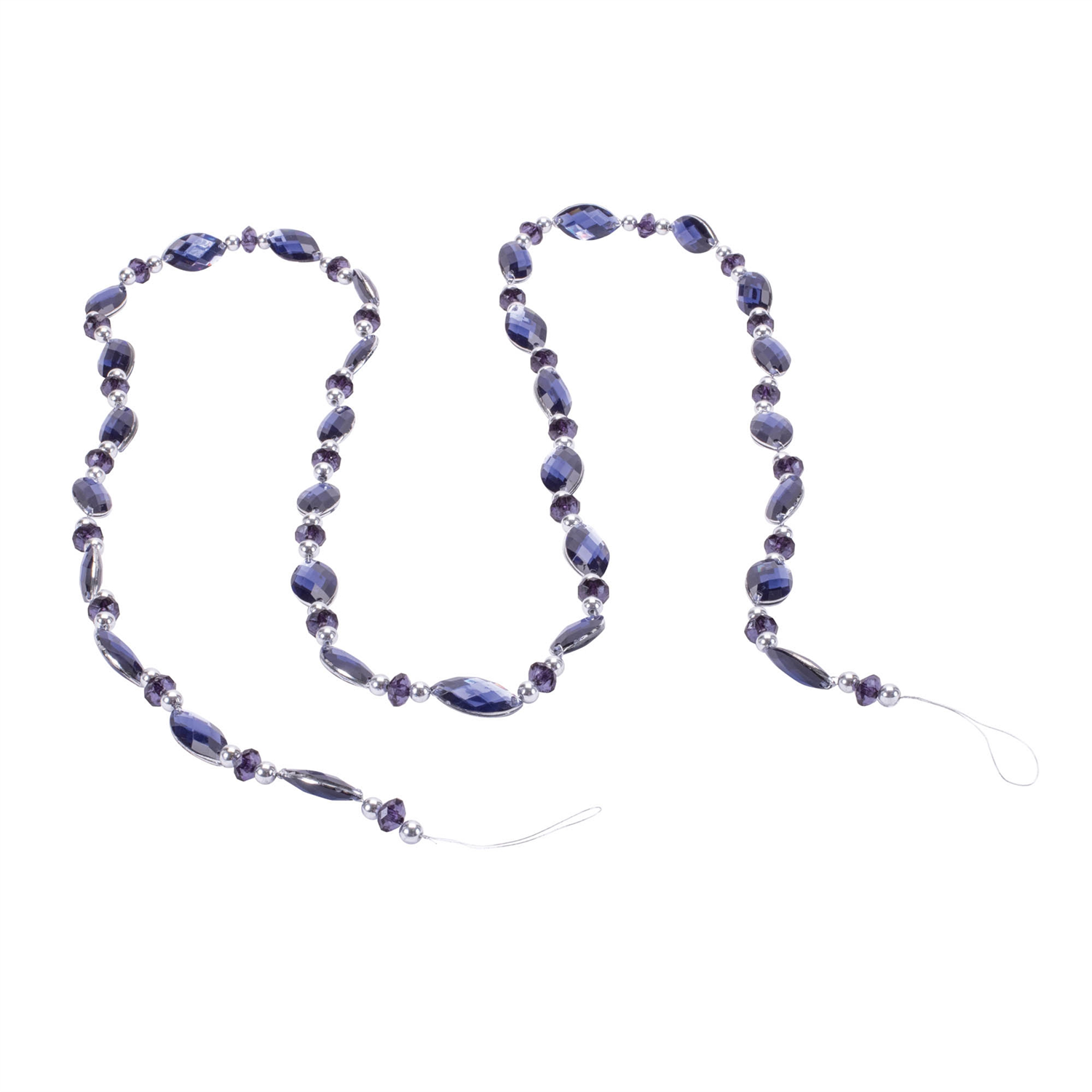 Bead Garland (Set of 2) 60”L Plastic
