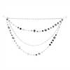 Chain and Bead Garland (Set of 2) 20”L Plastic