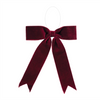 Bow Ornament (Set of 2) 13"W x 13"H Polyester