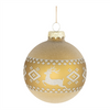 Ball Ornament (Set of 12) 3"D Glass