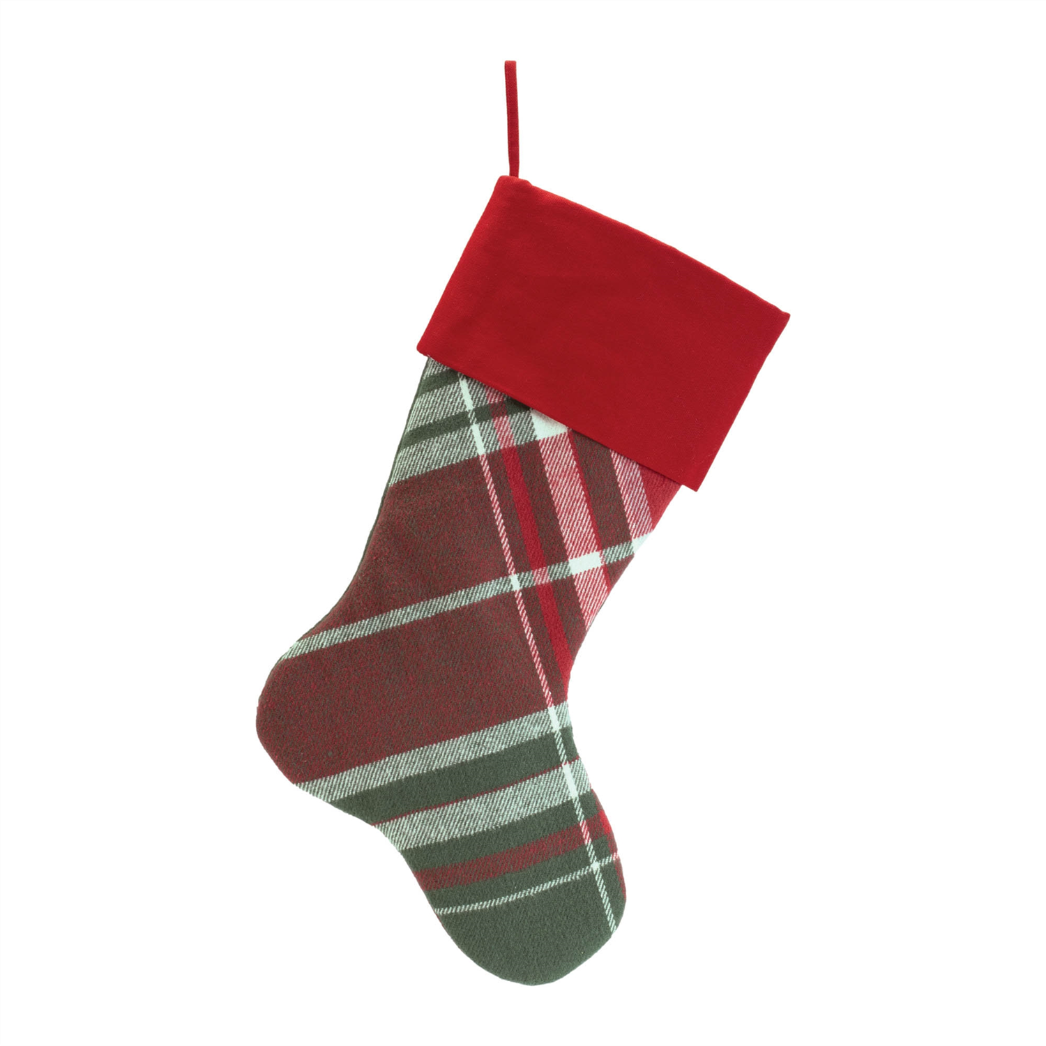 Stocking (Set of 2) 17”H Cotton