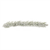 Flocked Pine Garland 72”L Plastic