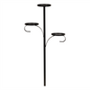 Triple Tree Topper 36”H Iron Black