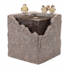 Fountain w/Birds 13.5"SQ x 19"H Resin