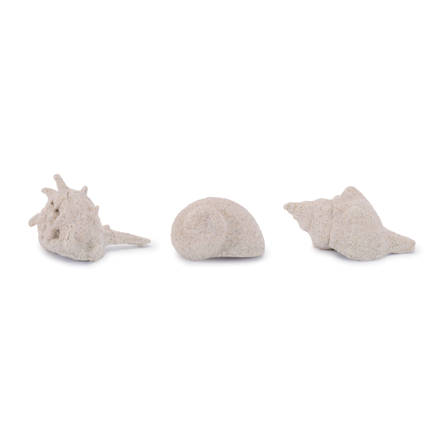 Shell (Set of 12) 2"H, 2.5"H, 3"H Resin
