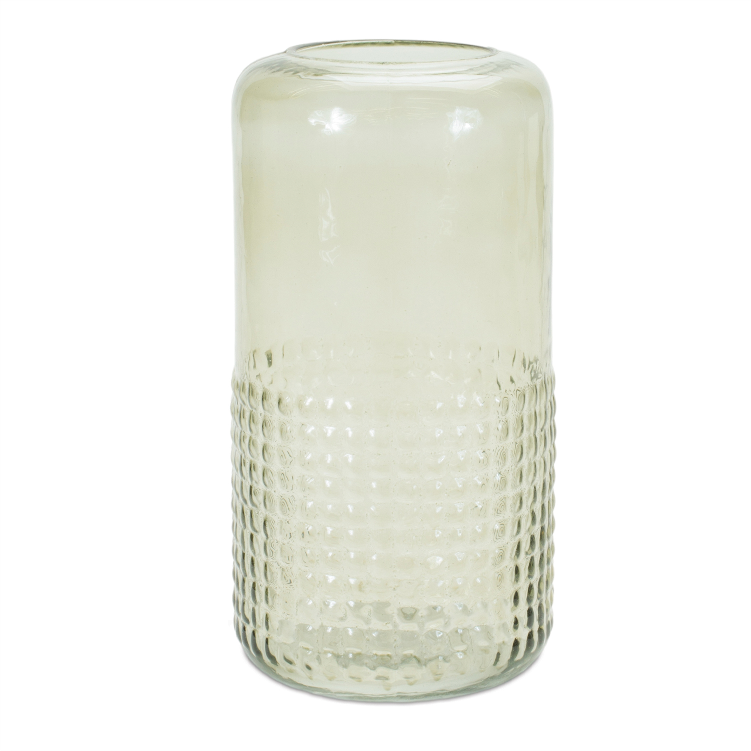 Candle Holder 5"D x 9.5"H Glass